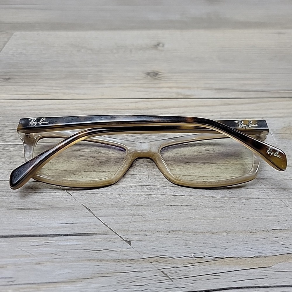 Ray-Ban RB5255 5075 Eyeglasses Frames Only Tortoise Women 51-16-135mm Full Rim - Picture 11 of 11